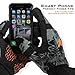 KastKing Mountain Mist Fishing Gloves – Cold Winter Weather Fishing Gloves – Fishing Gloves for Men and Women – Ideal as Ice Fishing, Photography, or Hunting Gloves(Blackout, Small)