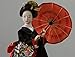 SSJ:Japanese Geisha Kimono Doll 11.8 Inches (Black)