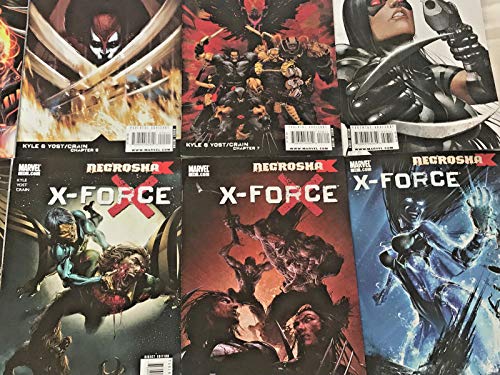 2 X+FORCE+BLOODY+VARIANTS+MARVEL+COMICS