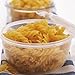 KIGI 35.5OZ Round Food Storage Container,Plastic Meal Prep and Leftovers Bowl with Lid,Airtight Leakproof Salad,Furit,Snack and Ice-cream Bowl,BPA Free - Microwave, Freezer and Dishwasher