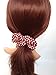 6Pack Women Polka Dot Hair Scrunchies Chiffon Elastic Holder Women Daily Hair Accessories