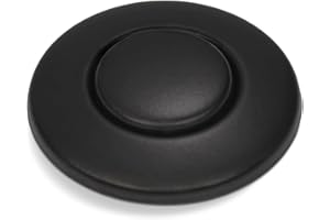 InSinkErator STC-MTBLK Push SinkTop Switch Button, Matte Black