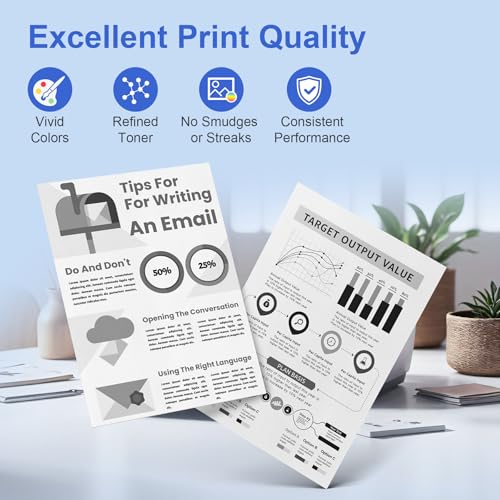 ONLYU TN2510 TN2510XL Toner TN 2510XL TN-2510 XL Compatibile con Brother HL-L2400DWE HL-L2400DW HL-L2445DW DCP-L2627DWE MFC-L2800DW DCP-L2660DW DCP-L2665DW MFC-L2827DWXL MFC-L2860DWE (2 Nero)