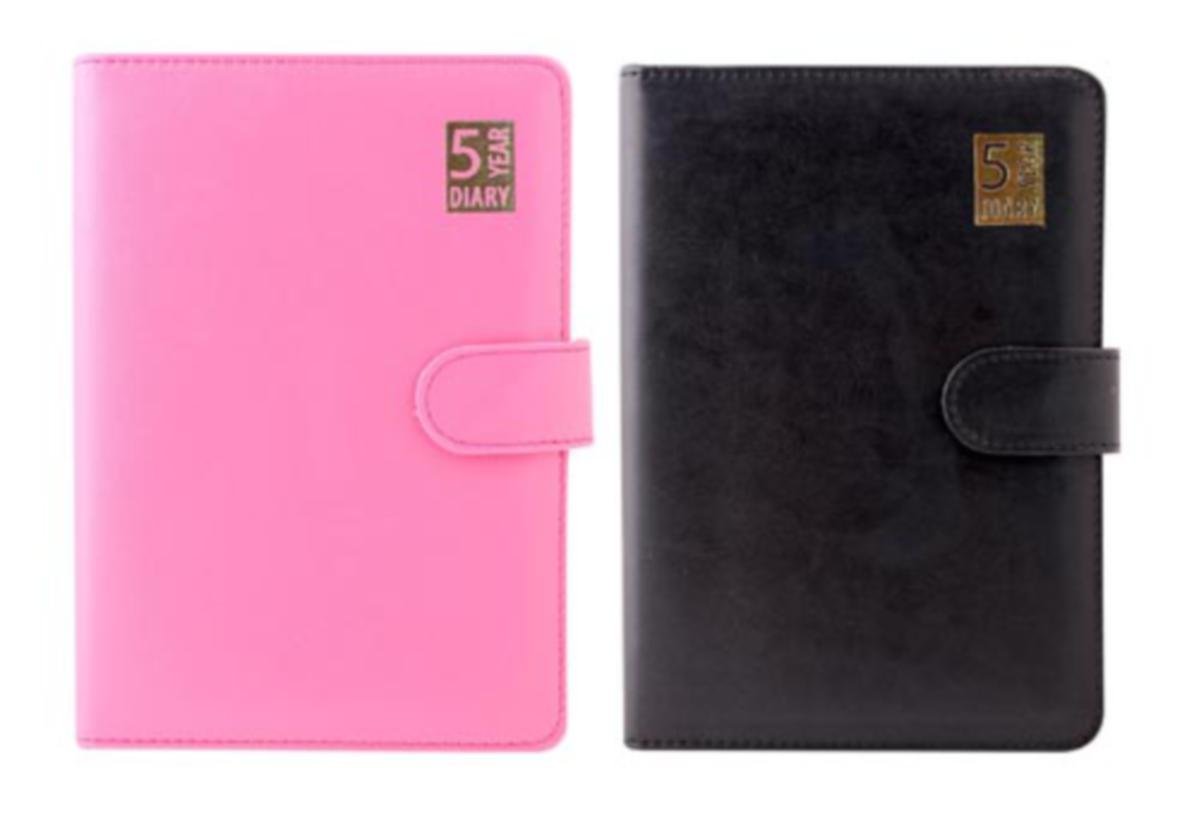 Tallon A5 5 Year Diary (ASSORTED)