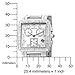 Bulova Women's 96R000  Diamond Accented Chronograph Watch