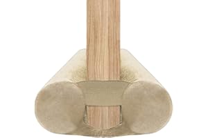 BKSAI Door Draft Stopper for Doors 29-35" No Adhesive Draft Stopper for Bottom of Door Draught Excluder Under Door Wind Blocker Reduce Noise Draught Excluder Sweep Sound Proof(Beige)