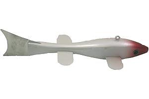 Lakco WSD-6RW Wood Spear 6-Inch Decoy, Red/White