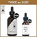 Sandalwood Beard Oil enhanced with Tea Tree & Argan & Jojoba Oil – Large 2oz Size – Conditions and Softens Your Beard for Healthy Beard and Mustache Growth and Care