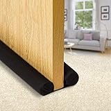 Muove Under Door Draft Stopper Blocker, 32 to 38 inches Noise Sound Light Smell Blocker for Doors and Windows