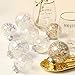 Sea Team Shatterproof Clear Plastic Christmas Ball Ornaments Decorative Xmas Balls Baubles Set with Stuffed Delicate Decorations (60mm/2.36 inch 30-Pack, Iridescent)