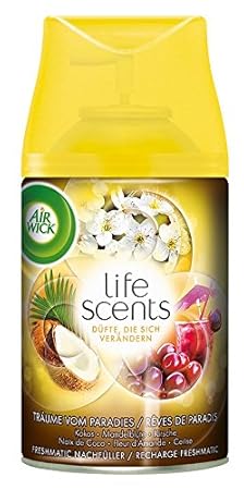 Air Wick Freshmatic Max Automatisches Duftspray Nachfüller, Träume vom Paradies, 250ml