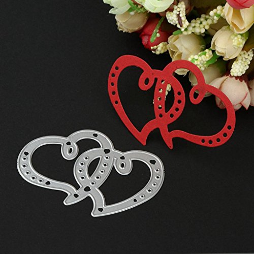 Sunsee Metal Cutting Dies Stencil DIY Scrapbooking Embossing Album Paper Card Craft (I) - Thumbnail 2