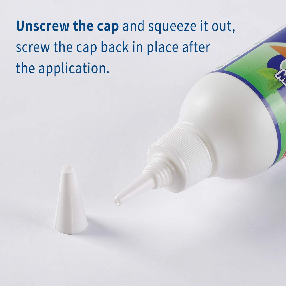 GELIVABLE Mold & Mildew Remover Gel Household Cleaner Wall Mold Cleaner for Tiles Grout Sealant Bath Sinks Showers - 5 Fl.Oz