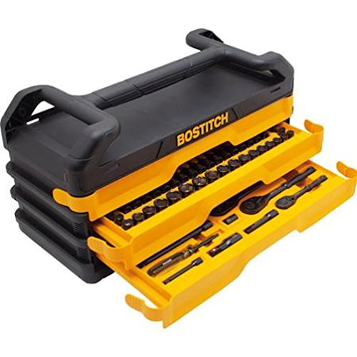 Bostitch 235Piece Master Tool Socket and Ratchet Set with Chest and