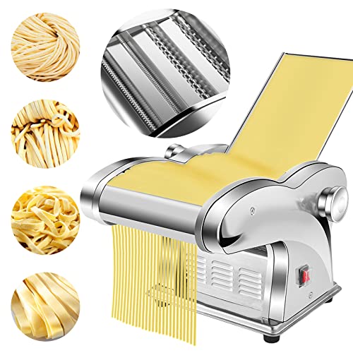 Electric Pasta Maker Homemade Noodle Making Machine Chinese Noodle Maker 4 Knives for 1.5mm 2