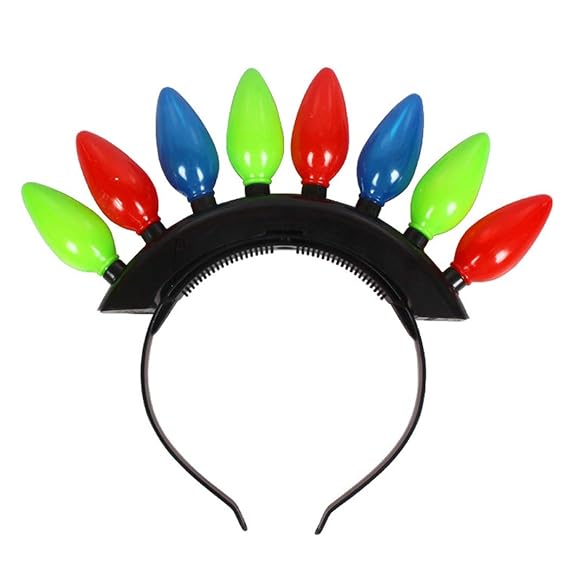 Zoylink Kids Party Headband Led Light Up Hair Hoop Party Supplies