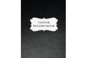 Visitor Record Book: Visitor Record Log Book / Visitor Entry Register / Visitors Sign-In Book - 102 Pages, 8.5" x 11" For Office / Workplace / ... / Hospital / Security Counter / Company