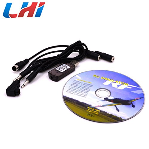 LHI RC Simulator 22 in 1 USB Flight Simulator Cable for Realflight G7 / G6 G5.5 G5