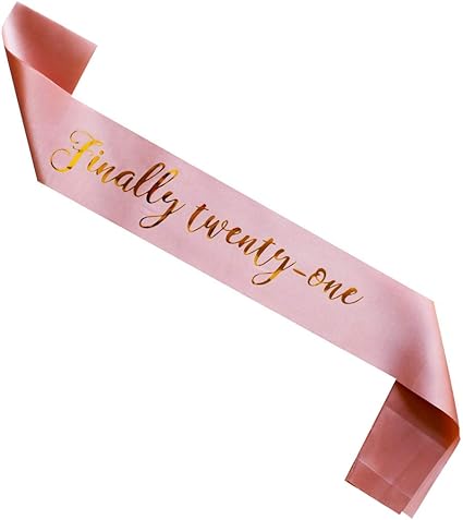 Amazon Co Jp Magjuche ついに20歳の誕生日ピンクサッシュ ローズ