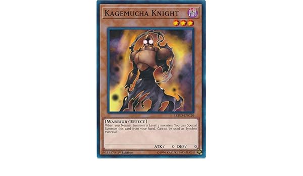 3 X Kagemucha Knight Lehd Enc10 Common 1st Ed Yugioh Card Yu Gi Oh Individual Cards Yu Gi Oh Trading Card Game