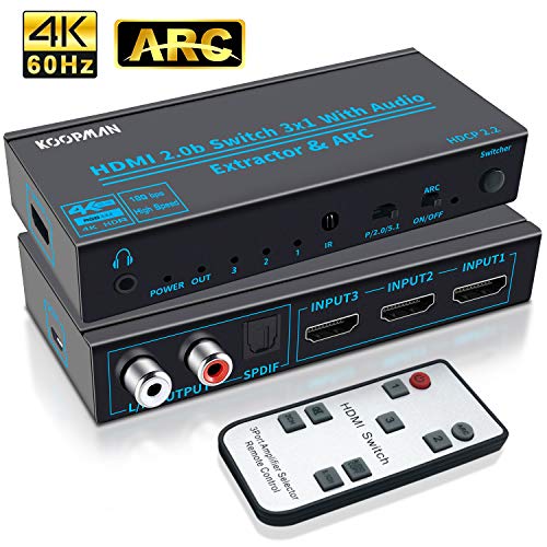 Best Hdmi Switch With Optical Audio Out Reviews 2020 Don