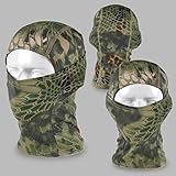 Acid Tactical® Mandrake Woodland Camouflage Balaclava Full Face mask Ninja hood Millitary Camo