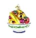 Fruit Bowl Blown Glass Mercks Old World Christmas Tree Ornament 28101 Free Box