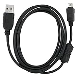 eForCity® CB-USB6 USB Cable Compatible with Olympus Stylus 790 830 850 SW