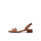 ALDO Women's Dorenna Heeled Sandal, Dark Beige, 8.5
