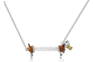 KEYCHIN Slinky Dog Necklace Toy Movie Fans Gifts Slinky Dog Jewelry Slinky Dog Merchandise
