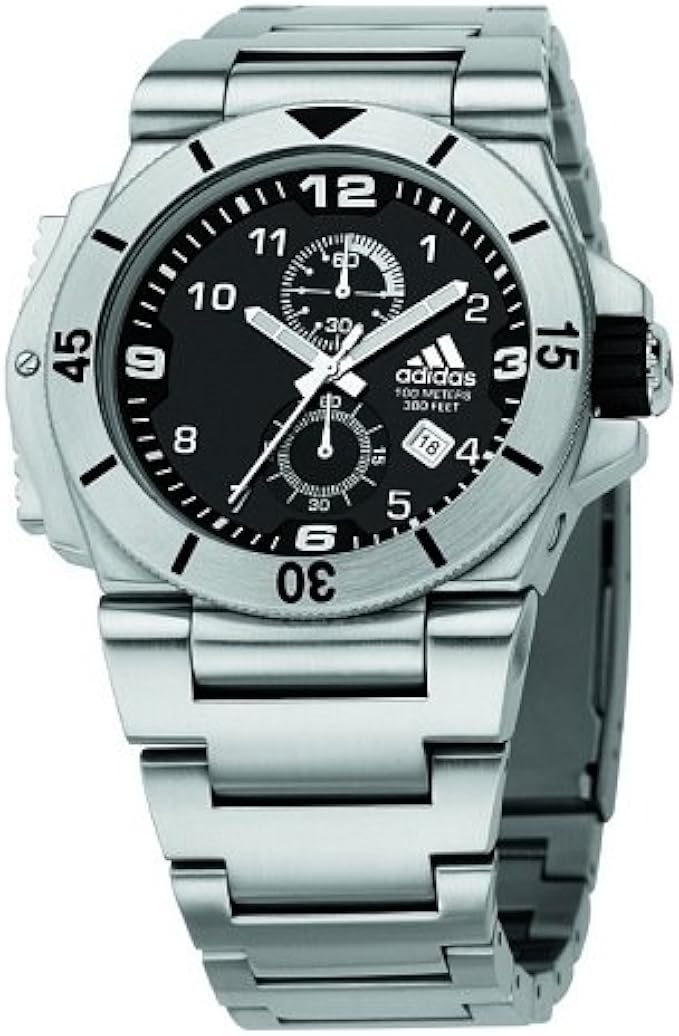 adidas stainless steel watch