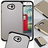 LG Ultimate 2 Case, SOGA Hybrid Astro Armor Cover Protector Case for LG Ultimate 2 L41C / L70 - Gold / Black [SWG786]