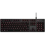 Logitech G413 Mechanical Gaming Keyboard Romer-G with USB Pass Through, UK Layout - Carbon