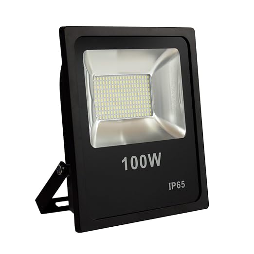 Foco Proyector LED Flood Light Extraplano 100W 4000K-4500K ...