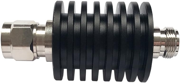 BECEN 25W N male to female connector RF attenuator,1-30db,DC to 3GHz,50 Ohm (10db)