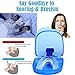 Anti Snoring Devices Snoring Solution Mouthpiece FDA-Approved Stop Snore Stopper (White)
