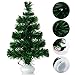 Firlar 45cm / 18in Mini Colorful LED Lighting Christmas Tree with Stand Home Cafe Resteraunt Decoration