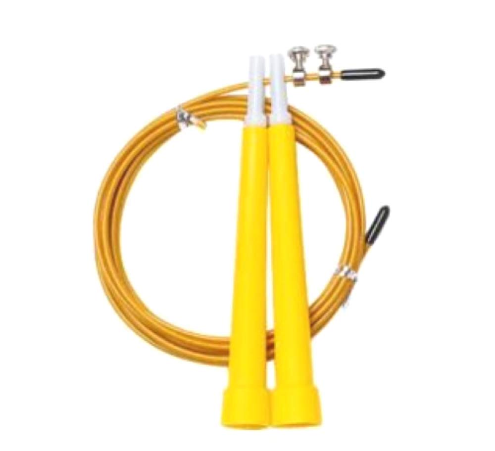 FFitness Speed Jump Rope Unisex Adult, Yellow, Unique