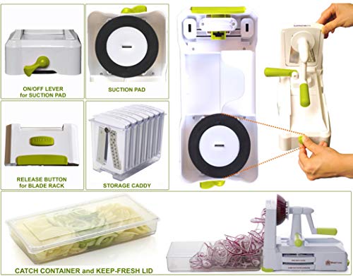 5 Brieftons+10+Blade+Spiralizer+Strongest+Heaviest