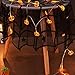 Twinkle Star Halloween String Lights, Set of 3 Total 90 LED 35.4 FT Purple Bat, White Ghost, Orange Pumpkin String Lights Battery Operated Indoor Party Bedroom Home Festival Decoration