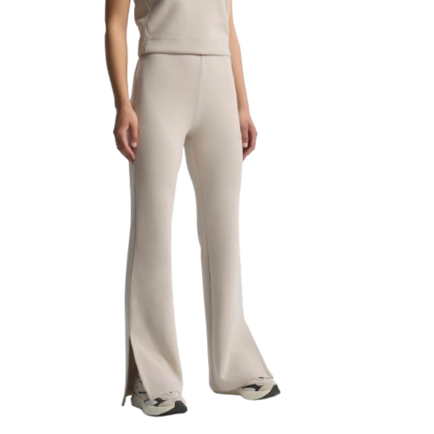 Adidas Women’s All SZN Soft Lux Flared Pants, Wonder Alumina, Medium