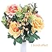 Artificial flowers, European artificial roses, silk rose for decorating, silk flower for wedding, a bunch/pack