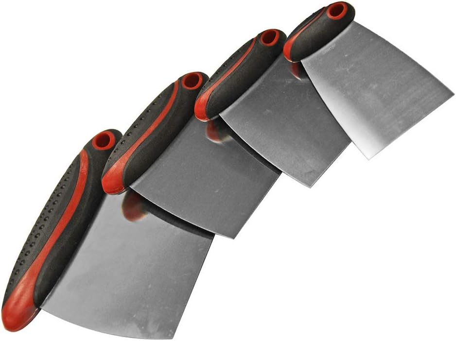 Faithfull FAISGFILLERS Filler and Spreader Set - 4 Piece, Multi-colour