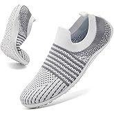 GUCTQY Men/Women Running Tennis Shoes Slip on Gym Women Sneakers Walking Lightweight Breathable Shoes