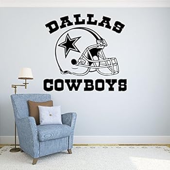 Advance Decals Dallas Cowboys Vinyl Decal Sticker Wall Football Logo NFL Sport Home Interior Removable