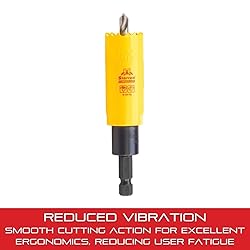 Starrett Bi-Metal Deep Cut Hole Saw with Arbor and