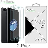 2-Pack iPhone 7 Plus, 6s Plus, 6 Plus Tempered Glass Screen Protector, ProTech iPhone 7 Plus Screen Protector for Apple iPhone 7 Plus, 6 Plus, 6S Plus