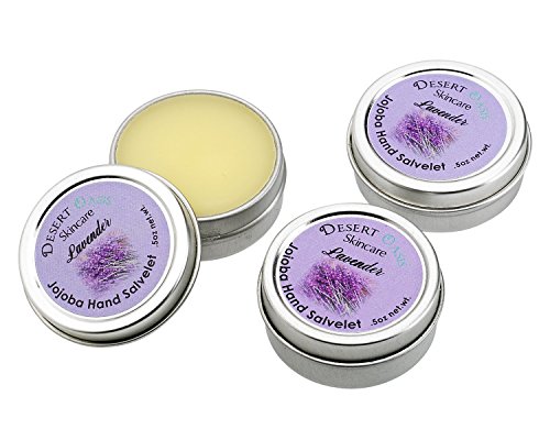 Desert Oase Lavendel Jojoba Handsalbe – 100% Natürlich Mit Kaltgepresstem Bio-Jojobaöl – 2 Oz (60 Ml)