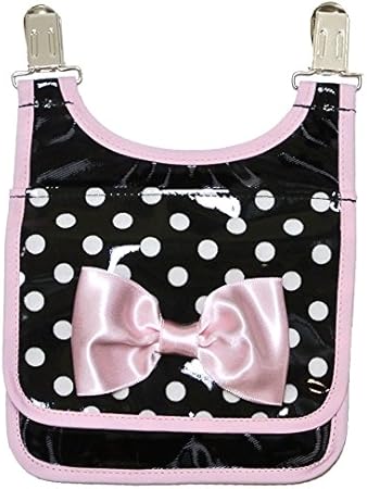 Amazon 美人家 Pvc加工だから汚れにくい 洗濯不要の移動ポケット ポケットポーチ ブラック ドット Pocket 1 2 おもちゃ雑貨 手品 おもちゃ