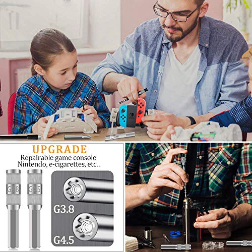 image for ZHONGLI Precision Screwdriver Set, 117 in 1 Magnetic Repair Tool Kit f